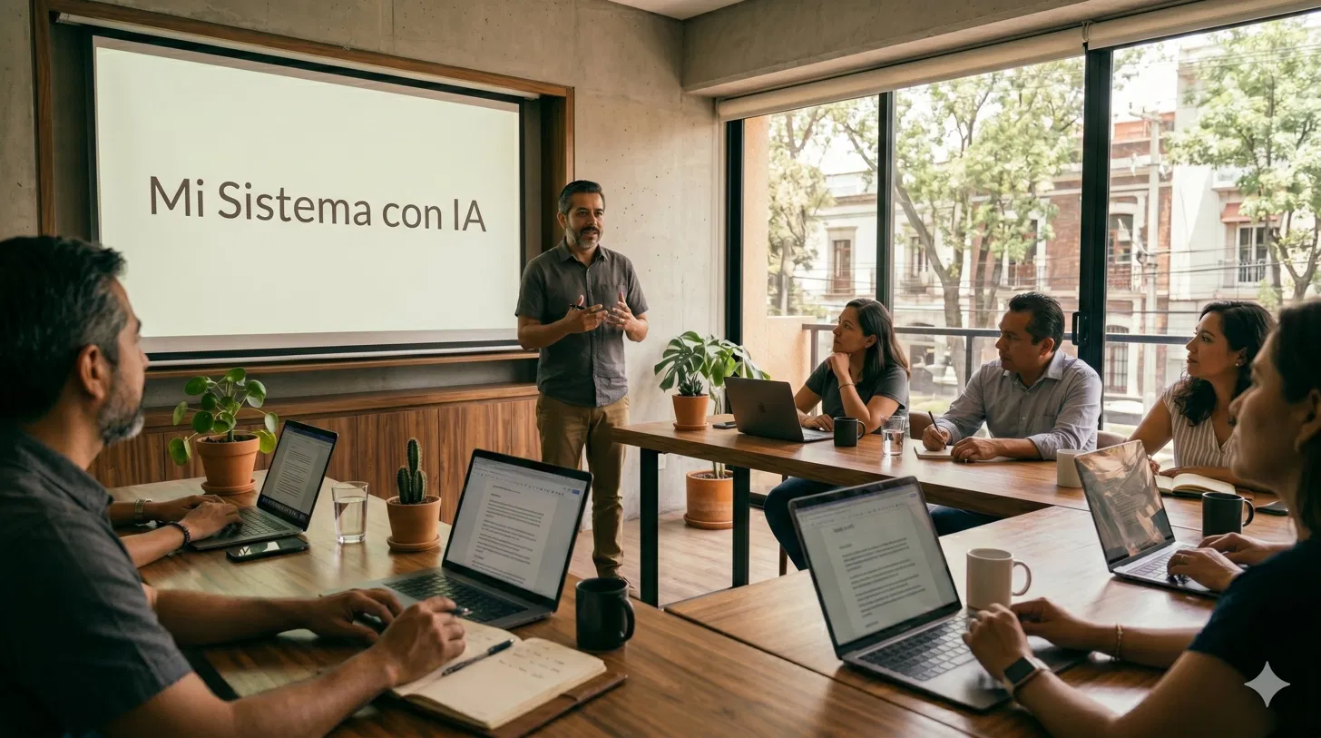 El aula del taller Desbloquea y Lanza